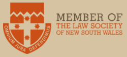 David Mitchell member of the law society of NSW